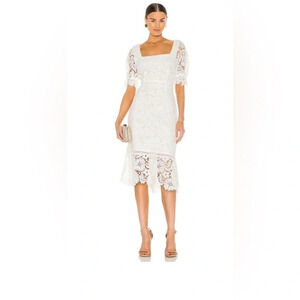 NWT B B Dakota STEVE MADDEN Did it my Way Lace Dress Square Neck 100% polyester
